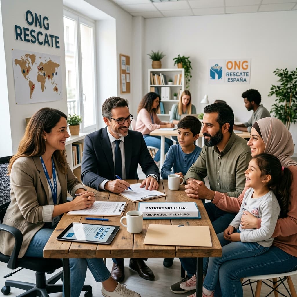 Parrainer un réfugié en Espagne : ce que les ONG et les particuliers doivent savoir